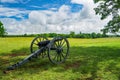 The Canon on Display in Field Royalty Free Stock Photo